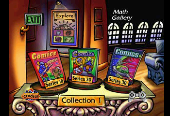 Math Gallery Collection 1 Title Screen
